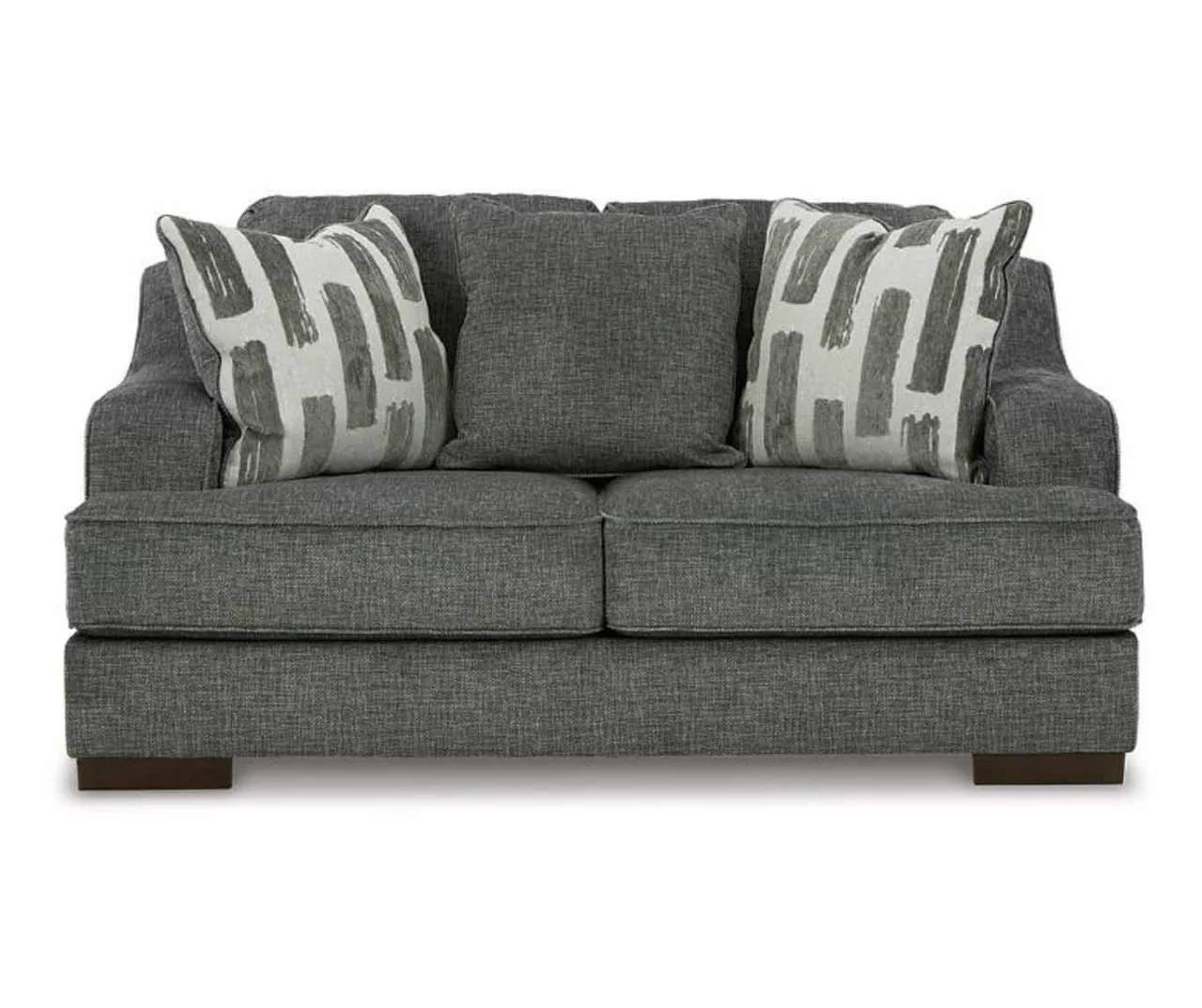 Lessinger Gray Loveseat 1 Lessinger Gray Loveseat