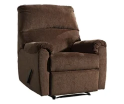 Nerviano Chocolate Zero Wall Recliner -Franklin || DHP || PEAK Sofa Shop 810612509 A0 2