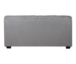 Battstone Graphite Faux Leather Sofa -Franklin || DHP || PEAK Sofa Shop 810613202 A2 1