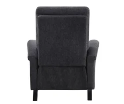 Weiser Dark Gray Push-Back Recliner -Franklin || DHP || PEAK Sofa Shop 810616207 A2