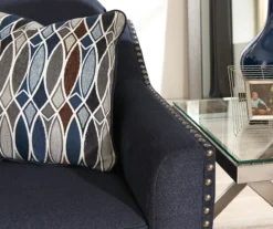 Creeal Heights Midnight Blue Loveseat -Franklin || DHP || PEAK Sofa Shop 810616942 4