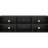 60" Capstan Black Oak TV Stand