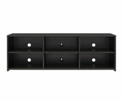 60" Capstan Black Oak TV Stand