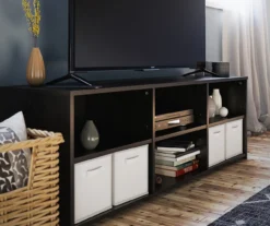 60" Capstan Black Oak TV Stand -Franklin || DHP || PEAK Sofa Shop 810621023 A0 2