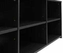 60" Capstan Black Oak TV Stand -Franklin || DHP || PEAK Sofa Shop 810621023 A0 4