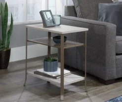 Center City Champagne Oak End Table