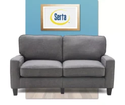 Palisades Gray Loveseat -Franklin || DHP || PEAK Sofa Shop 810659160 A0 2