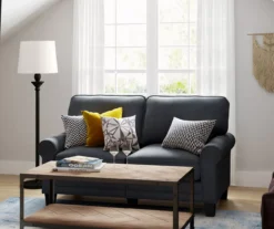 Copenhagen Charcoal Loveseat -Franklin || DHP || PEAK Sofa Shop 810659173 A0 4