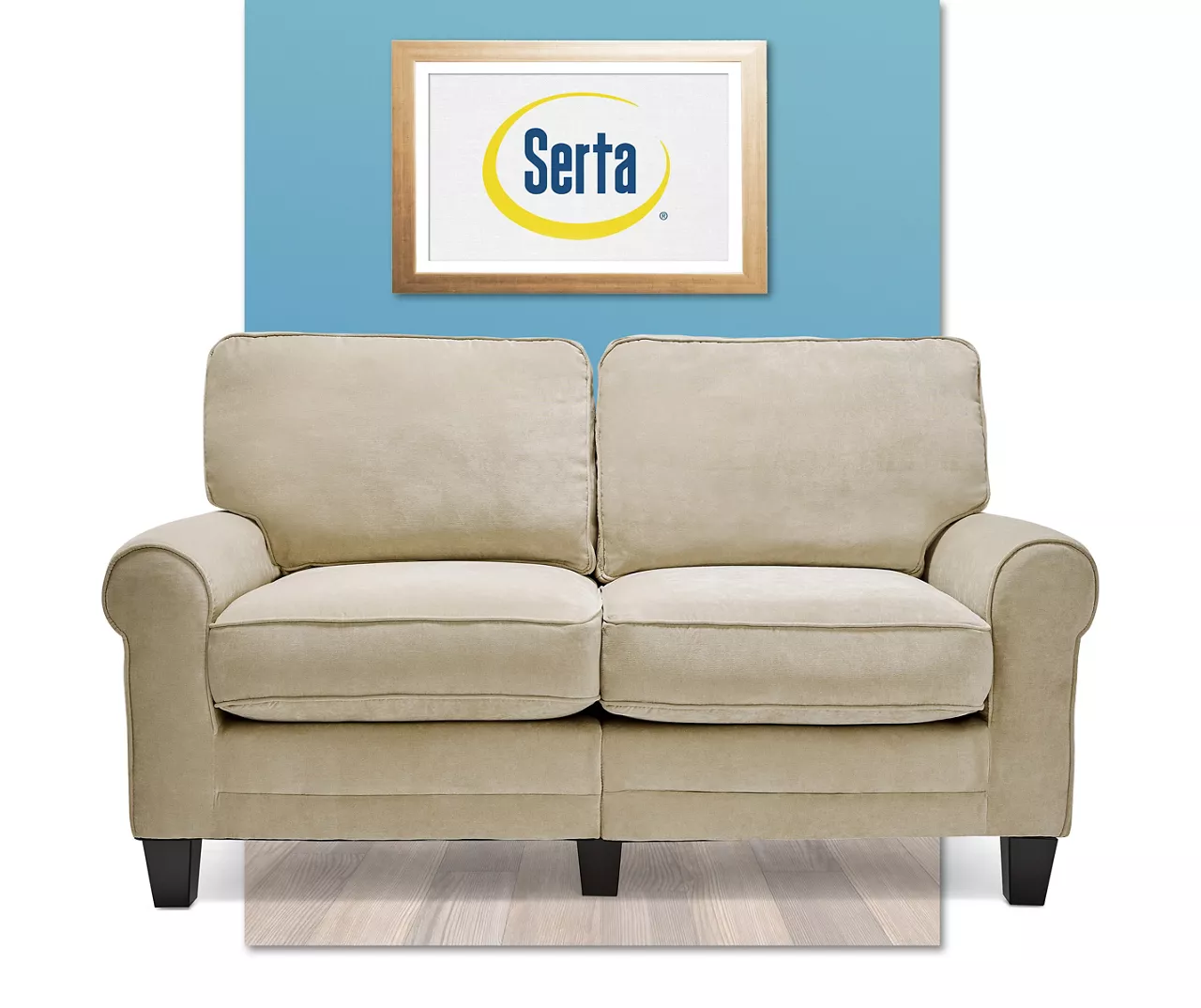 Copenhagen Tan Loveseat 12 Copenhagen Tan Loveseat - Image 12