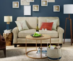 Copenhagen Tan Loveseat 17 Copenhagen Tan Loveseat -Franklin || DHP || PEAK Sofa Shop 810659210 A0 4