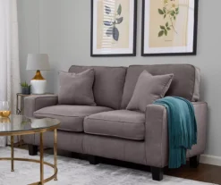 Palisades Glacial Gray Loveseat -Franklin || DHP || PEAK Sofa Shop 810659224 A0 3