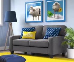 Palisades Dark Gray Loveseat 17 Palisades Dark Gray Loveseat -Franklin || DHP || PEAK Sofa Shop 810659231 A0 4