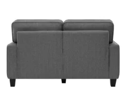 Palisades Dark Gray Loveseat 15 Palisades Dark Gray Loveseat -Franklin || DHP || PEAK Sofa Shop 810659231 A0 7