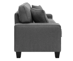 Palisades Dark Gray Loveseat 14 Palisades Dark Gray Loveseat -Franklin || DHP || PEAK Sofa Shop 810659231 A0 8